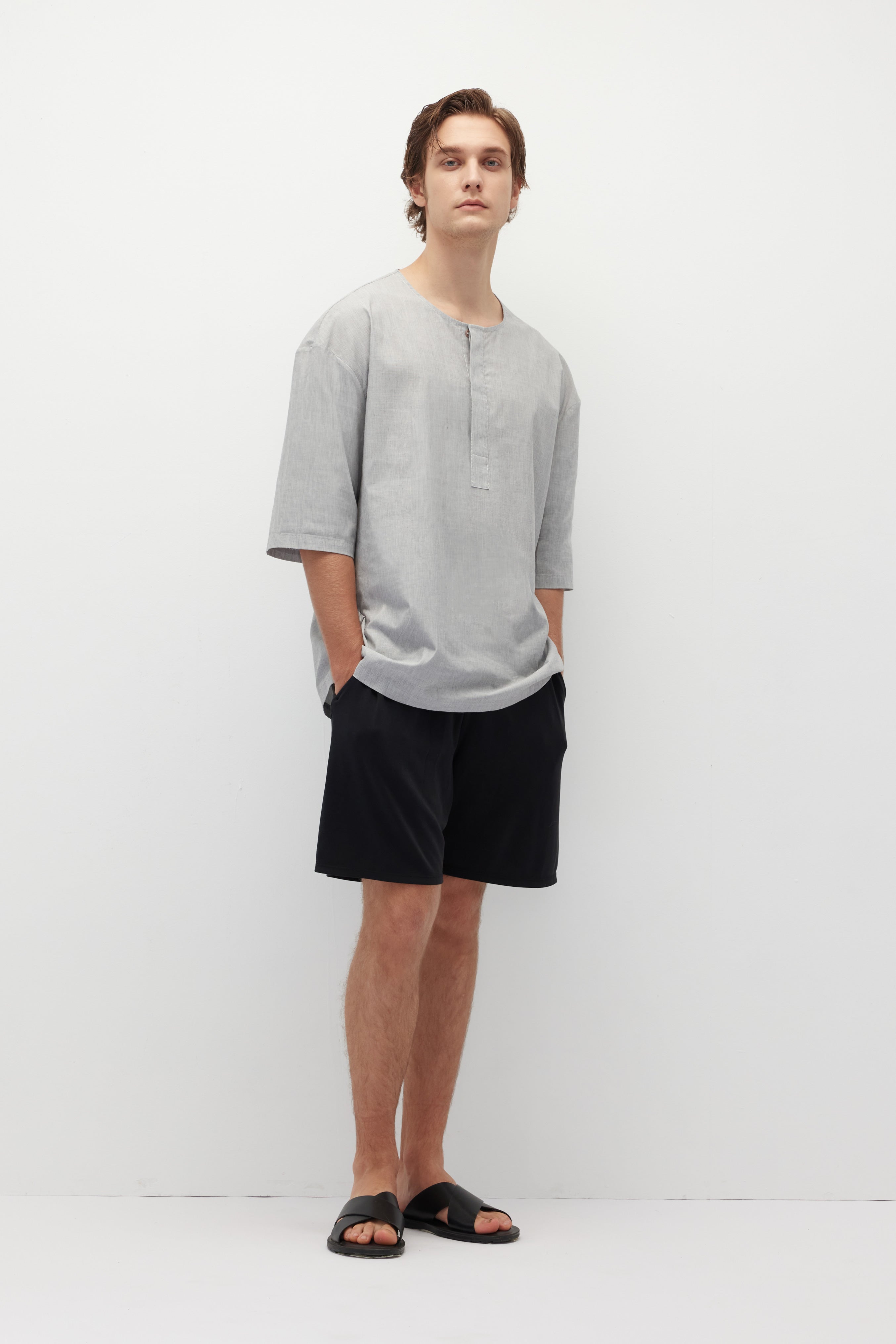 Suede Modal Shorts