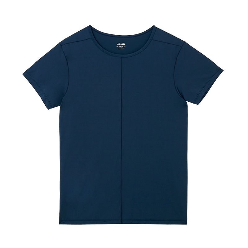 Scoop Neck Front Seam Tee