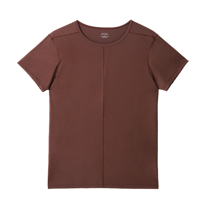 Scoop Neck Front Seam Tee