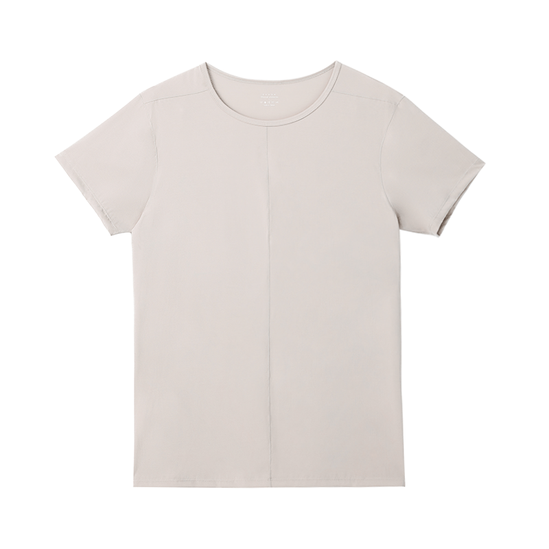 Scoop Neck Front Seam Tee