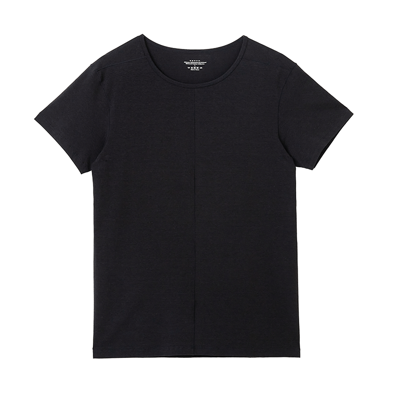 Scoop Neck Front Seam Tee