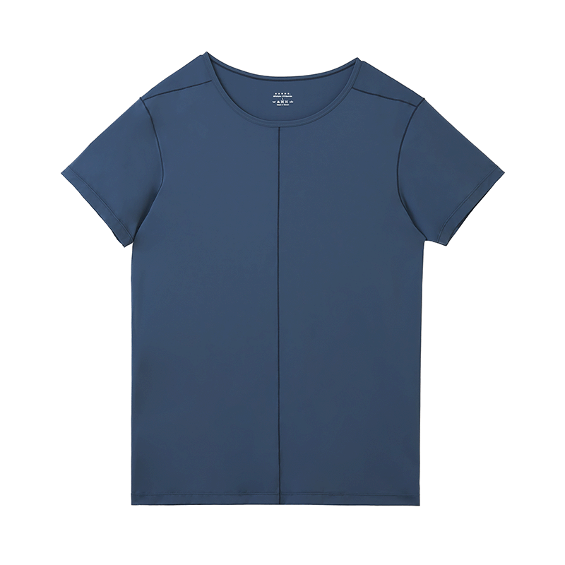 Scoop Neck Front Seam Tee