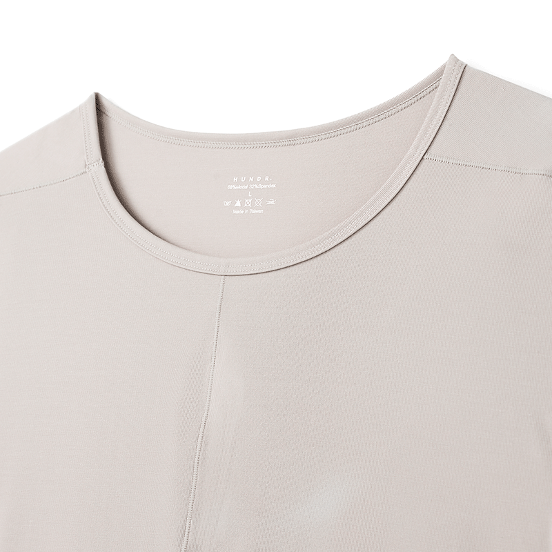 Scoop Neck Front Seam Tee